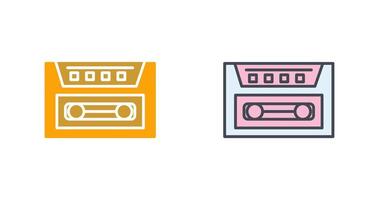 Cassette Icon Design vector