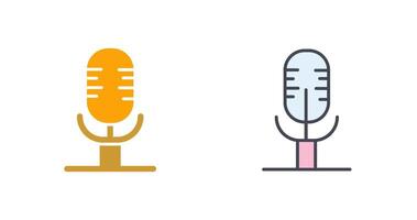 Mic Icon Design vector