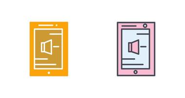 Volume Low Icon Design vector