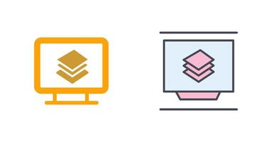 Layer Icon Design vector