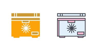 Freezer Icon Design vector