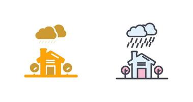 Rain Icon Design vector