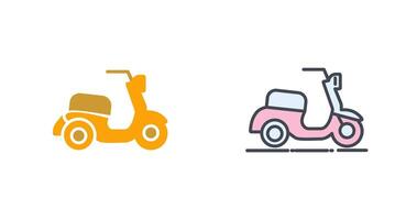 diseño de icono de scooter vector