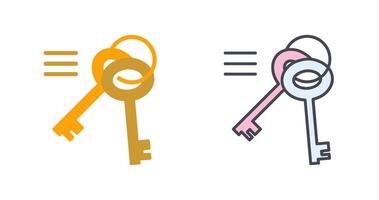 Key Icon Design vector