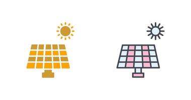 diseño de icono de panel solar vector