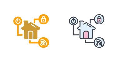 Smarthome Icon Design vector