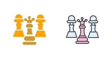 Chess Icon Design vector