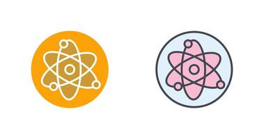 Atom Icon Design vector