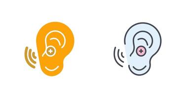 Hearing Aid Icon Design vector