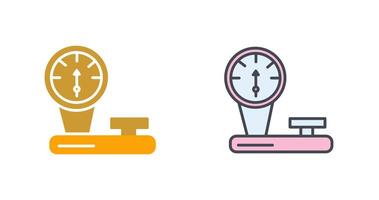 Weight Scale Icon Design vector