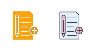 Medical Documents Icon Design vector