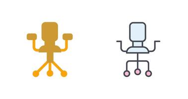 Office Chair I Icon Design vector