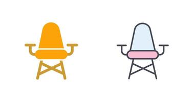 Stylish Chair Icon Design vector