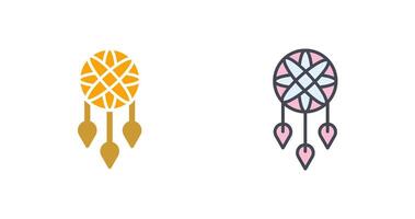 Dream Catcher Icon Design vector