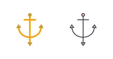 Anchor Icon Design vector