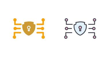 Data Security Icon Design vector