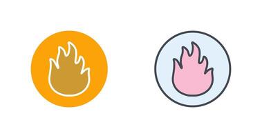 Fire Icon Design vector