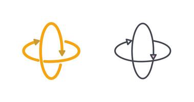 Rotate Icon Design vector