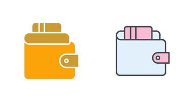 Wallet Icon Design vector