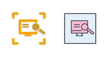 Scan Icon Design vector