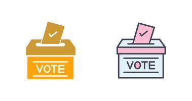 Ballot Icon Design vector