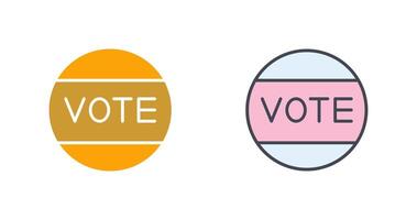 Vote Icon Design vector