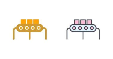 Conveyor Icon Design vector