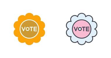 Vote Icon Design vector