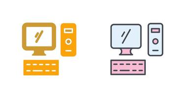 Computer Icon Design vector