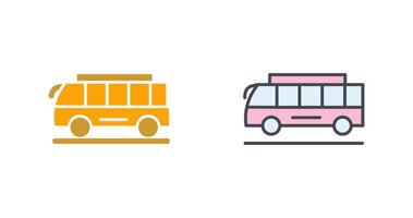 Bus Icon Design vector