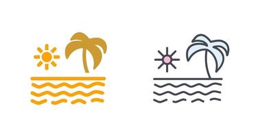 diseño de icono de verano vector