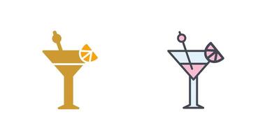 martini icono diseño vector