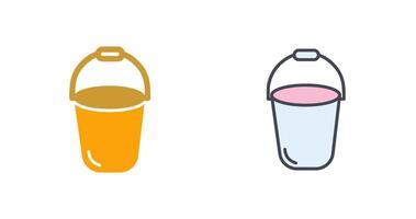 Bucket Icon Design vector