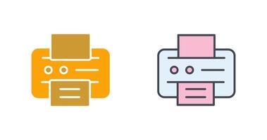 Printer Icon Design vector