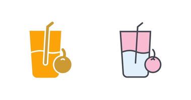 Juice Icon Design vector