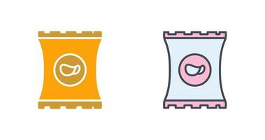 Chips Icon Design vector
