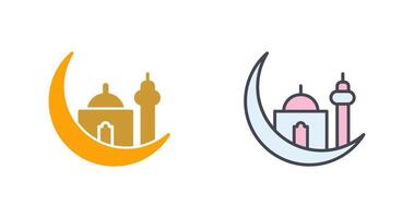 Islamic Star Icon Design vector