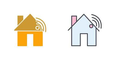 Smart House Icon Design vector