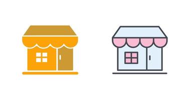 Store Icon Design vector