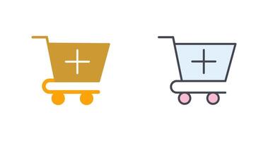 Add to Cart Icon Design vector