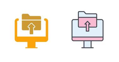 File Upload Icon Design vector