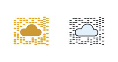 Cloud Icon Design vector