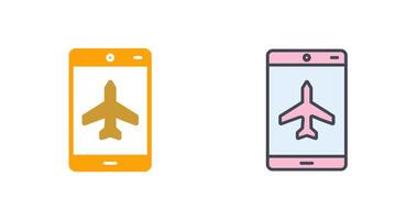 Airplane Icon Design vector