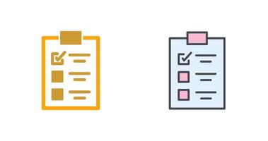 To Do List Icon Design vector