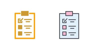 To Do List Icon Design vector