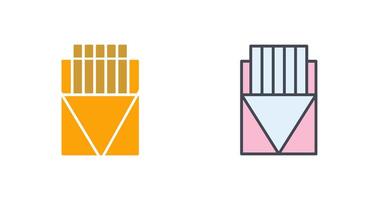 Cigar Box Icon Design vector