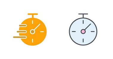 Flex Time Icon Design vector