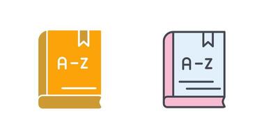 From A To Z Icon Design vector