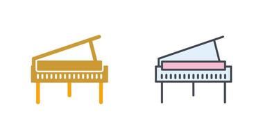 grandioso piano icono diseño vector