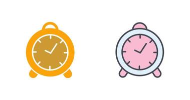 diseño de icono de reloj de alarma vector